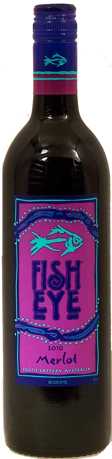 Fish Eye  merlot wine of south eastern australia, 13.5% alc. by vol. Full-Size Picture